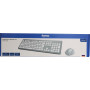 Клавиатура Hama KMW-700 белый USB беспроводная Multimedia