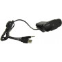 Веб-камера ExeGate EX287384RUS BlackView C310 (матрица 1/3" 0,3 Мп, 640х480, 480P, шторка, USB, фиксированный фокус, микрофон с шумоподавлением, универсальное крепление, отверстие под штатив, кабель 1,5 м, Win Vista/7/8/10, Mac OS, черная)