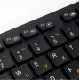 Клавиатура Gembird KB-8360U, Шоколадный, USB, 104 клавиши, Хаб на 2хUSB