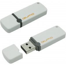 Флэш Диск USB 2.0 QUMO 16GB Optiva 02 White QM16GUD-OP2-white