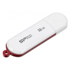 Флеш Диск Silicon Power 32Gb LuxMini 320 SP032GBUF2320V1W USB2.0 белый