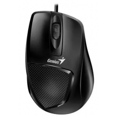 Мышь проводная Genius DX-150X черный, 1000 dpi, USB, кнопки - 3