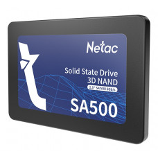 Накопитель SSD Netac SA500, 240Gb, SATA, 2.5", R/W 520/450