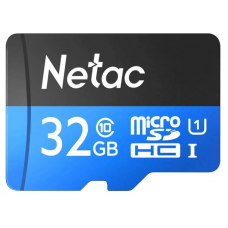 Флеш карта microSDHC 32Gb Netac P500 NT02P500STN-032G-S (без SD адаптера) 80Mb/s