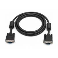 Кабель VGA Pro Cablexpert CC-PVGA-1.8M, 15M/15M, 1.8м, экран, феррит. кольца, пакет