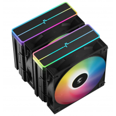 Кулер для процессора DEEPCOOL AG620 BK ARGB V2 черный 120мм алюминий+медь 1850rpm 29.4db 4-pin 260W 157мм
