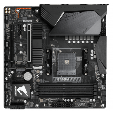 Мат. плата GIGABYTE B550M AORUS PRO (OEM) AM4 <B550> 2xPCI-E HDMI+DP 2.5GbLAN SATA RAID MicroATX 4DDR4