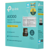 Двухдиапазонный беспроводной нано-USB-адаптер Wi-Fi TP-Link Archer TX1U Nano