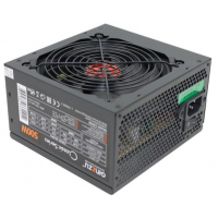 Блок питания Ginzzu CB500 12CM черный,24+4p,PCI-E, 4*SATA, 3*IDE,оплетка MB, кабель питания