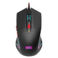 Мышь проводная Acer Nitro OMW301 черный, 7200 dpi, USB, кнопки - 6