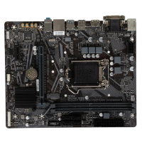 Мат. плата GIGABYTE H410M S2H V3 (RTL) LGA1200 <H510> PCI-E Dsub+DVI+HDMI GbLAN SATA MicroATX 2DDR4