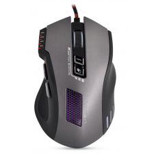 Мышь проводная Crown Gaming CMXG-711 черный, 4000 dpi, USB, кнопки - 8