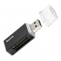 Устройство чтения карт памяти USB2.0 Buro BU-CR-3104 черный